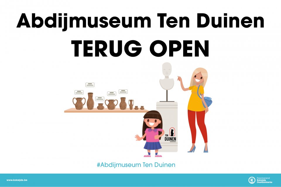 Abdijmuseum Ten Duinen gaat terug open vanaf 18 december